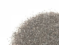 一級棕剛玉的噴砂磨料可以重復(fù)使用8次